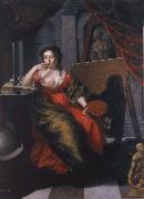 unknow artist, Allegorical portrait of Annals Mary Ehrenstrahl